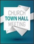 Church Town Hall Meeting graphic